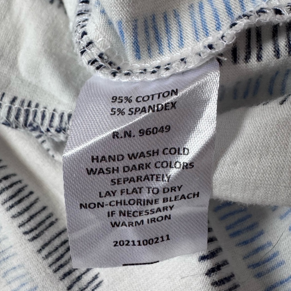 Poppet & Fox Blue and White Striped Dress - Picture 4 of 7